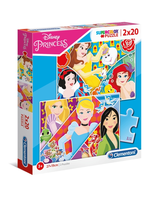 Princess Puzzle 2x20 Teile